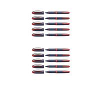 Schneider One Business - Bolígrafos de punta ultra batida (0,6 mm, 10 unidades), color rojo