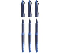 SCHNEIDER One Business Ultra Smooth 06 - Lote de 3 Rolnes de tinta (06), color azul