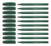 Schneider P001472x10 10 Fineliner Punta, 0,6 mm