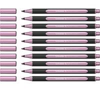 Schneider Paint-It 020 - Rotuladores metálicos (grosor de trazo 1-2 mm, 10 unidades), color rosa metálico