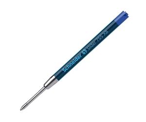 Schneider Pen Slider 755 - Recambio de bolígrafo (Azul, Grueso, Acero inoxidable, Bolígrafo, ISO G2, 1 unidad