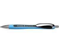 Schneider Pen Slider Rave Bolígrafo retráctil extra grande con clip, negro, 1 pieza