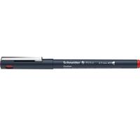 Schneider Pictus Fineliner Pluma, 0,7 mm Ancho De Línea, Rojo