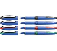 Schneider Optics Plumas rollerball Un híbrido C 03, punta cono híbrido 0,3 mm, Caso 4p