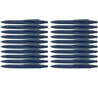 Schneider Reco - Bolígrafo (plástico reciclado, 20 unidades), color azul