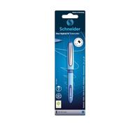 Schneider Roller One Hybrid C 05, cono punta de 0,5 mm, Azul, 1er blíster | Tinta indeleble, punta cónica híbrida, grosor de trazo 0,5 mm