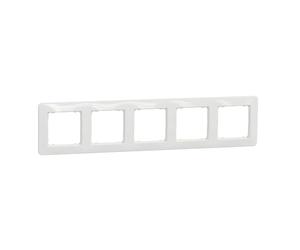 Schneider SDD311805, Marco 5 Elementos Sedna Design Blanco (EAN 3606481482334)