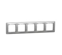 Schneider SDD313805, Marco 5 Elementos Sedna Design Aluminio (EAN 3606481482570)