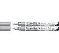 Schneider set de marcadores paint-it 2 chrome metálico (2 unidades)