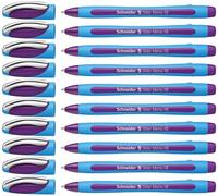 Schneider Slider Memo XB 150208 - Bolígrafo de punta redonda (10 unidades), color morado