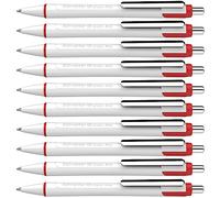 Schneider, Slider Xite 133202 Bolígrafo (tinta roja, grosor de trazo XB) 10 unidades, color rojo