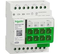 Schneider SpaceLogic KNX MTN6705-0008: Interruptor/control de persianas maestro, 8 canales