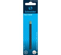 Schneider Take 4 - Recambio para bolígrafo, color Negro 2 unidad