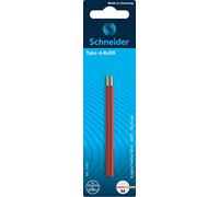 Schneider Take 4 - Recambio para bolígrafo, color rojo 2 unidad