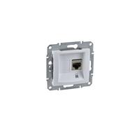 Schneider toma rj45 cat. 6 utp blanco SDN4700121