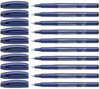 Schneider Topball 847 - Bolígrafo de tinta gel (0.5 mm, paquete de 10)