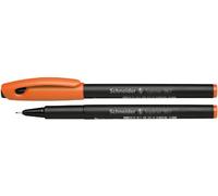 Schneider Topliner 967 Fineliner Pen, 0,4 mm, naranja