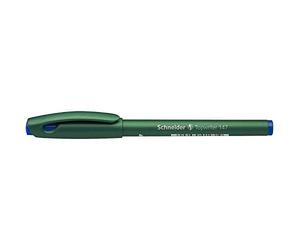 Schneider Topwriter 147 - Lote de 6 bolígrafos de fieltro (punta media, 0,6 mm), color azul