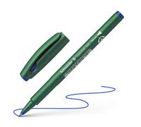 Schneider Topwriter 147 - Lote de 6 bolígrafos de fieltro (punta media, 0,6 mm), color azul