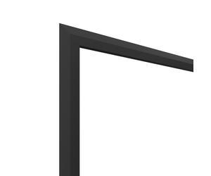 Schneider Universal A731.X25 80 Marco de cubierta, 875x781mm, 225.480.00.44, Color: Negro Mate
