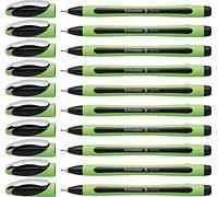 Schneider Xpress Negro 10pieza(s) pluma estiligráfica - Pluma estilográficas (Negro, Negro, Verde, 0,8 mm, 10 pieza(s))