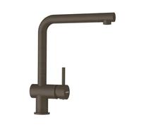 SCHOCK Grifo de cocina Epos Bronce, color marrón de alta presión con caño fijo y conectores estándar