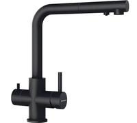 SCHOCK Grifo de cocina VITUS Puro - Grifo de agua con filtro de alta presión, color negro