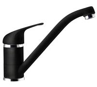 SCHOCK | Mezclador Omega monomando con boca giratoria, color negro absoluto, h140mm