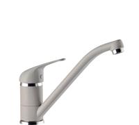 SCHOCK | Mezclador Omega monomando con boca giratoria, color New Aluminia, h140