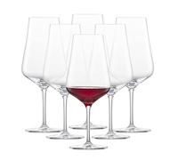 Schott Zwiesel 7544270 Fine Caja de 6 Vasos de Patas Cristal Transparente, Cristal, Transparente, 9,7x9,7x24,3 cm