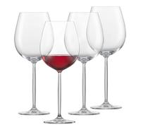 SCHOTT ZWIESEL Copa de vino tinto para Borgoña Muse (set de 4), copas gruesas Borgoña para vino tinto, copas de cristal Tritan aptas para lavavajillas, Fabricadas en Alemania (art no. 123666)
