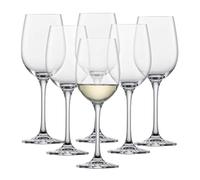 SCHOTT ZWIESEL Copas de vino blanco Classico (set de 6), copas clásicas para vino blanco, copas de cristal Tritan aptas para lavavajillas, fabricadas en Alemania (art. nº. 123656)
