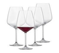 SCHOTT ZWIESEL Copas de vino tinto Borgoña Tulip (set de 4), copas gruesas de Borgoña para vino tinto, copas de cristal Tritan aptas para lavavajillas, fabricadas en Alemania (art. nº. 123608)