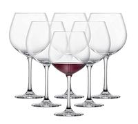 SCHOTT ZWIESEL Coupe de Bourgogne Classico (set de 6), copas clásicas de Borgoña para vino tinto, copas de cristal Tritan aptas para lavavajillas, fabricadas en Alemania (art. nº. 123655)