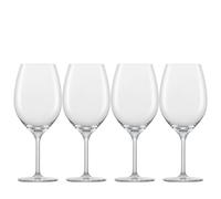 SCHOTT ZWIESEL Copas de vino tinto Burdeos For You (set de 4), atemporales copas bordelesas para vino tinto, copas de cristal Tritan aptas para lavavajillas, fabricadas en Alemania (art. nº. 121869)
