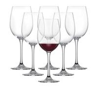 SCHOTT ZWIESEL Vasos de agua Classico (set de 6), vasos clásicos de cristal para vino tinto o agua, vasos de vino Tritan aptos para lavavajillas, fabricados en Alemania (art. nº. 123652)