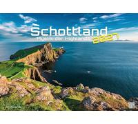 GP-Fever Calendario de pared Schottland – Mystik der Highlands 2027 DIN A2 (ca. 60 x 42 cm)