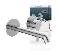 Schütte Los Angeles 33160 - Grifo de lavabo para montaje en pared, cromado