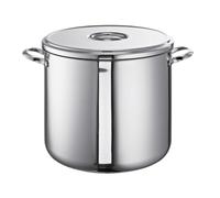 Schulte-Ufer 6361-28 i - Olla recta, color plateado
