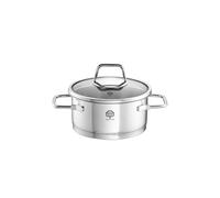 Schulte-Ufer Cacerola Wega, para Estofar, para Rehogar, Acero Inoxidable 18/10, 16 cm, 1.4 L, 64006-16