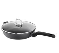 Schulte-Ufer, Charisma i 1639-978-28 i - Sartén honda con tapa, aluminio fundido, con indicador óptico para una temperatura óptima, apta para inducción, diámetro 28 cm, aluminio