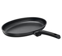 Schulte-Ufer Charisma i - Sartén de pescado (aluminio fundido, ovalada, 36 cm), color negro