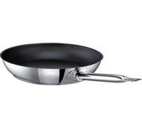 Schulte-Ufer Industar, sartén FRY PAN 163059-20, diámetro máximo de 20 cm, acero inoxidable, apta para cocinas de inducción, con revestimiento antiadherente