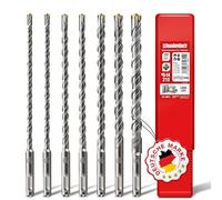 SCHWABENBACH® Juego de 7 Brocas SDS Plus Ø6-14mm x 210mm