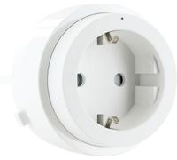 SCHWAIGER Adaptador de enchufe para conductor de corriente modular, enchufe doméstico, adaptador de carga USB Click & Twist System, 680 W/20 W, certificado VDE, Ø 62 mm, montaje sin herramientas