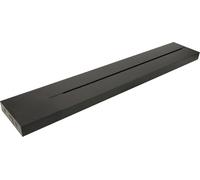 SCHWAIGER Regleta de enchufes con posibilidad de ampliación, con posibilidad de ampliación, probada por VDE, de aluminio, barra de alimentación modular, regleta de enchufes, modular individual, 50 cm