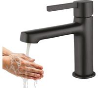 Schwarzer ALITA Laveo BVA_722D: Grifo para lavabo con desagüe automático