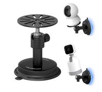 sciuU Soporte Magnético Ajustable para Cámara de Vigilancia Universal | Base sin Taladro compatible con TP-Link, Blink, Wyze, Cámaras Deportivas - Cabezal Giratorio 360° - Tornillos M3 M4 y 1/4"