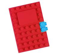 Sclmgo Cuaderno A6 con Páginas Recargables, Un Elemento Básico para La Oficina, Rojo