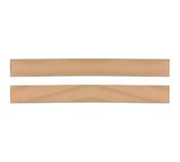 SCM Créations Lote de 2 Lamas 79 cm Ancho 38mm 790x38x8 | para somier Cama sofá Clic clac BZ | Láminas curvadas 7 Capas para Recambio, Refuerzo Resistente | Soporte de colchón Madera de Haya Duradera